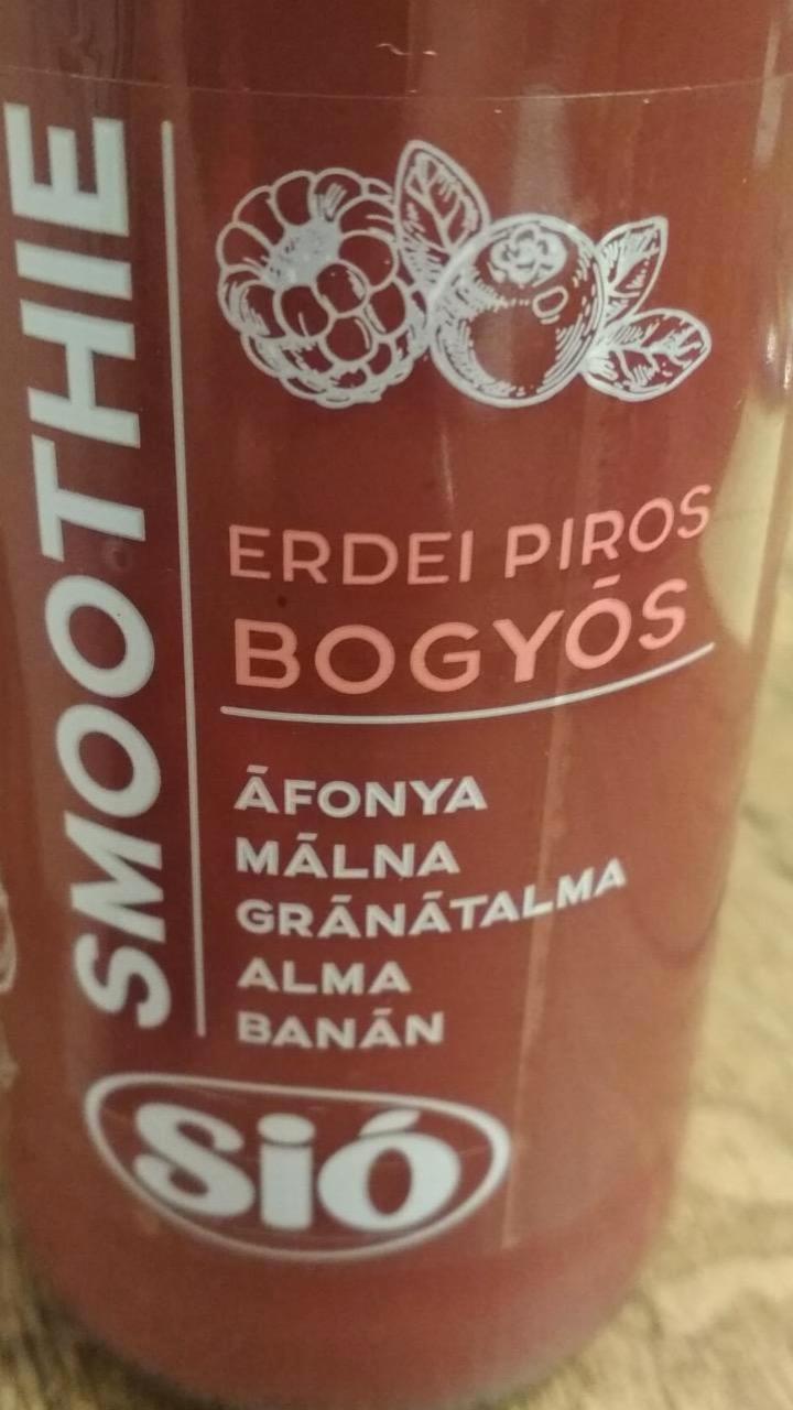 Képek - Smoothie Erdei piros gyümölcs Sió