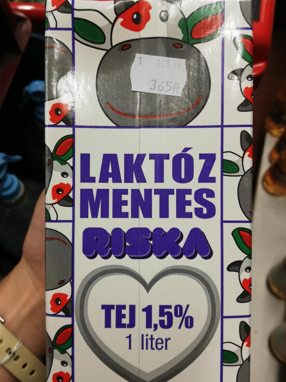 Képek - Laktózmentes zsírszegény tej 1.5% Riska