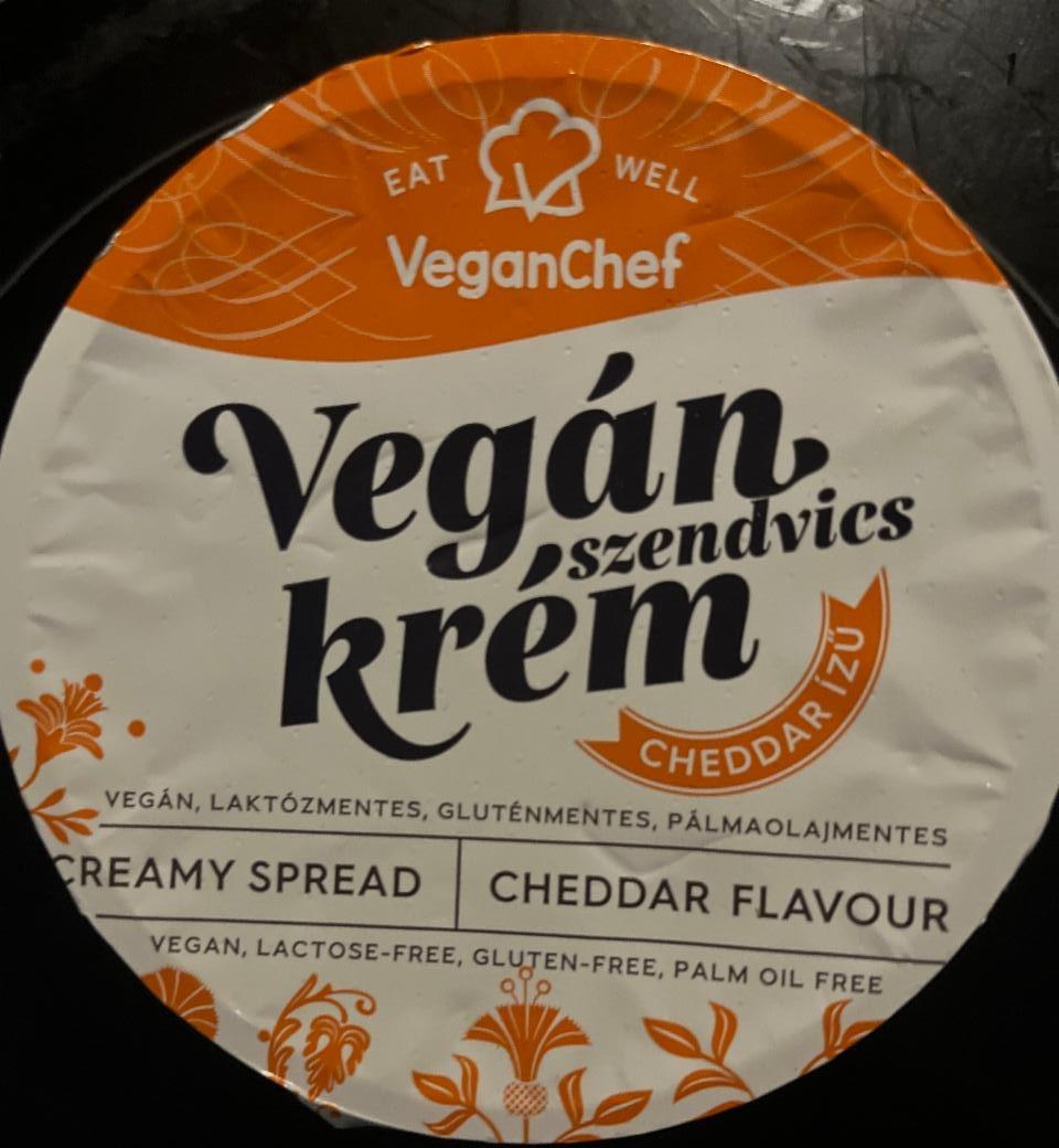 Képek - Vegán szendvics krém cheddar ízű VeganChef