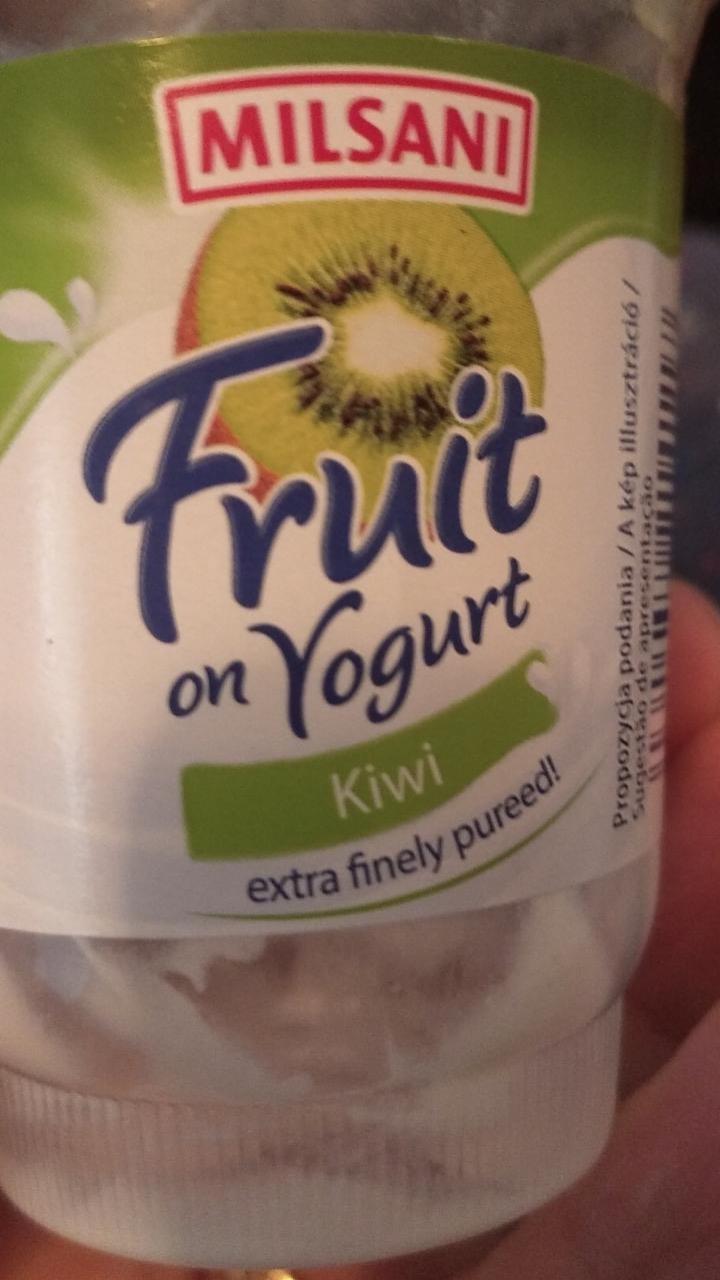Képek - Fruit on yogurt kiwi Milsani