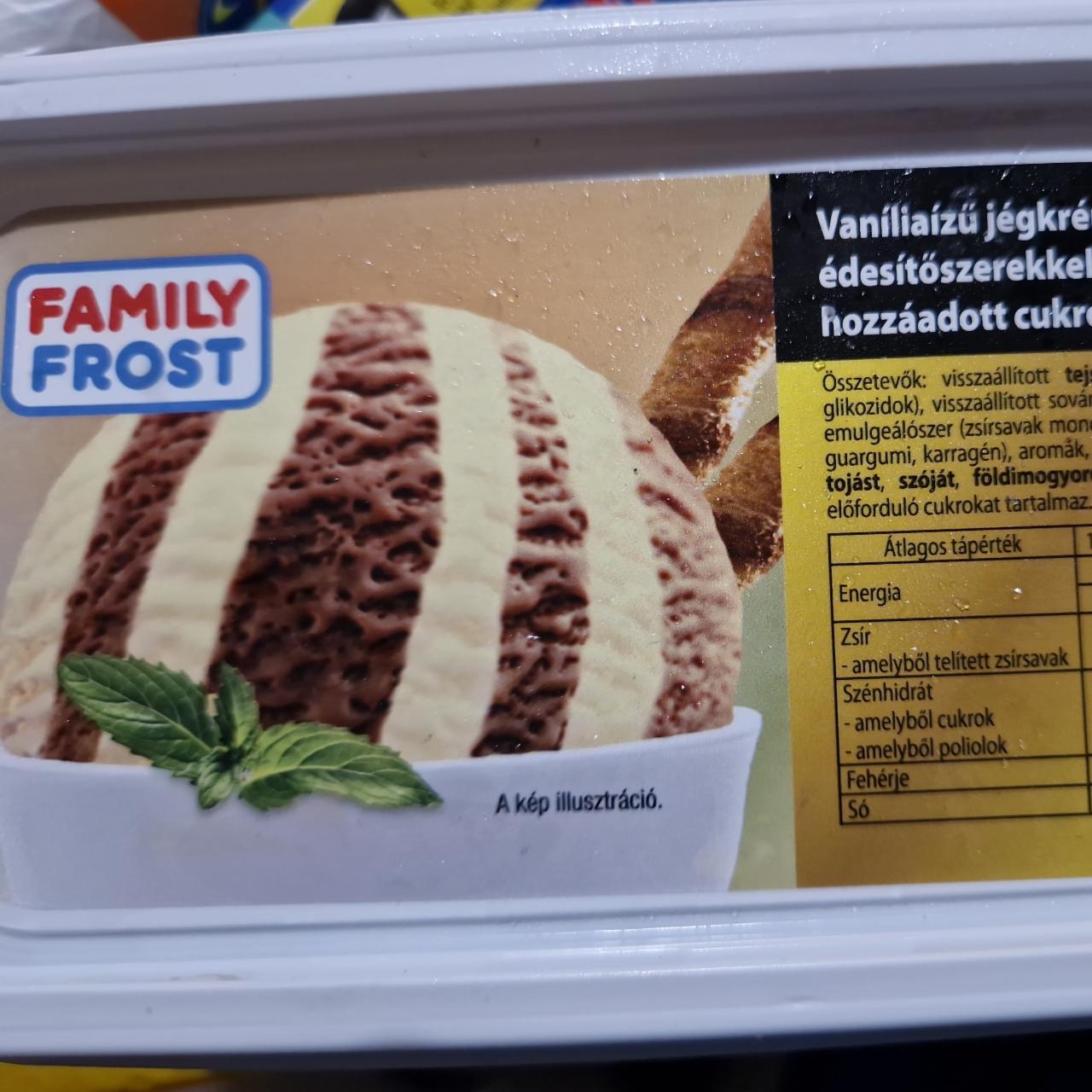 Képek - Family Frost vanília és csokoládé jégkrém