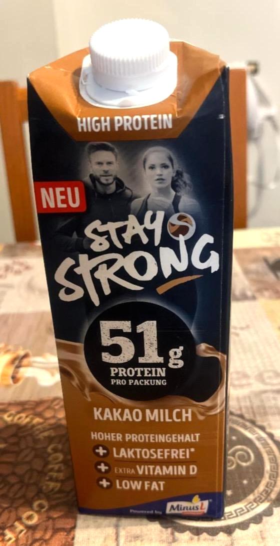 Képek - Stay Strong UHT laktózmentes zsírszegény proteines kakaó 1 l