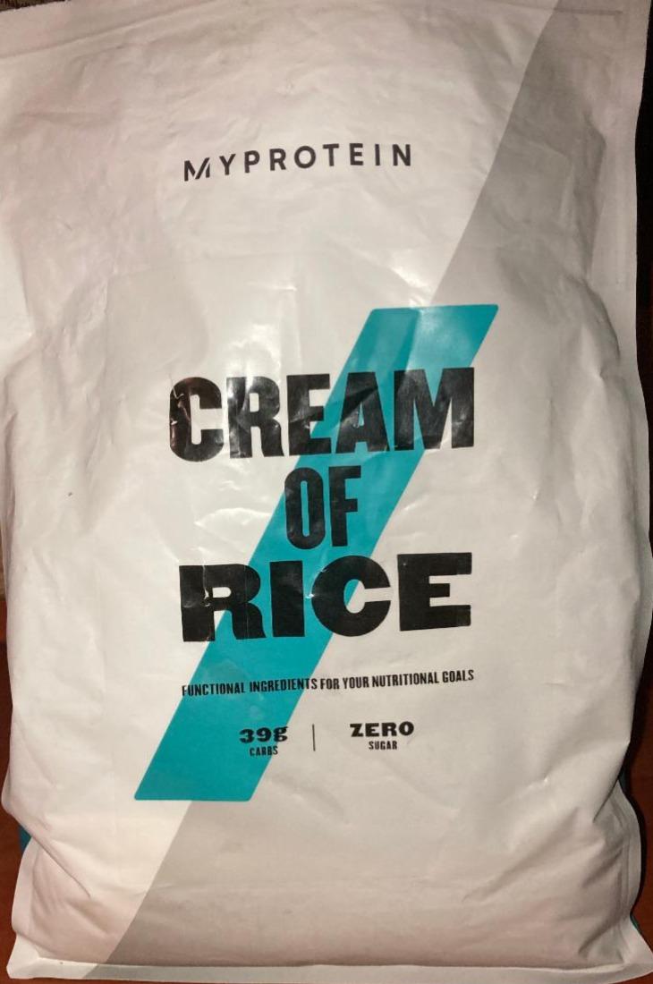 Képek - Cream of rice Myprotein