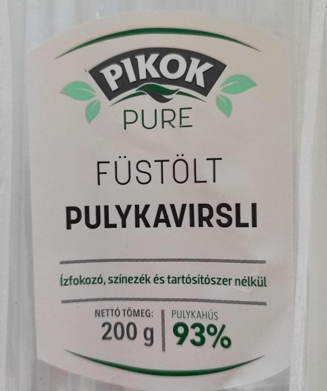 Képek - Füstölt pulykavirsli 93% Pikok Pure