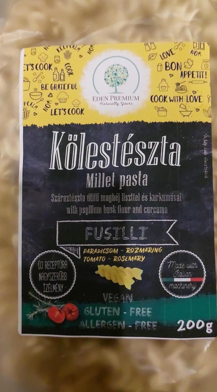 Képek - Kölestészta Fusilli Eden Premium