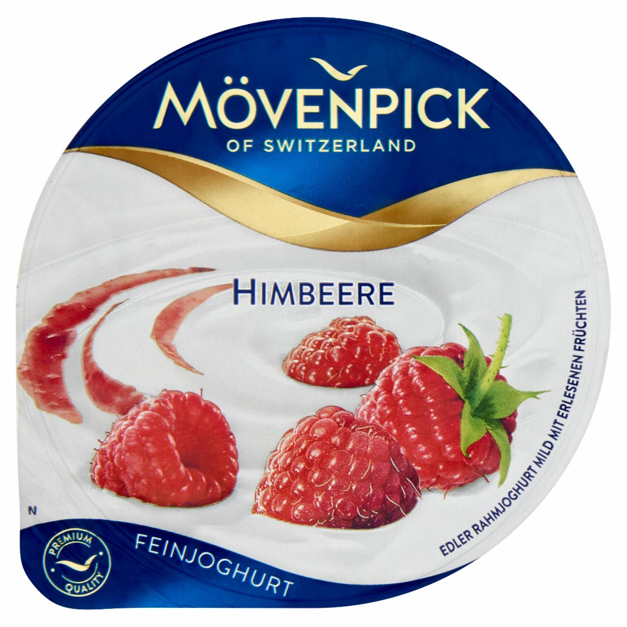 Képek - Mövenpick tejszínjoghurt málnakészítménnyel 150 g