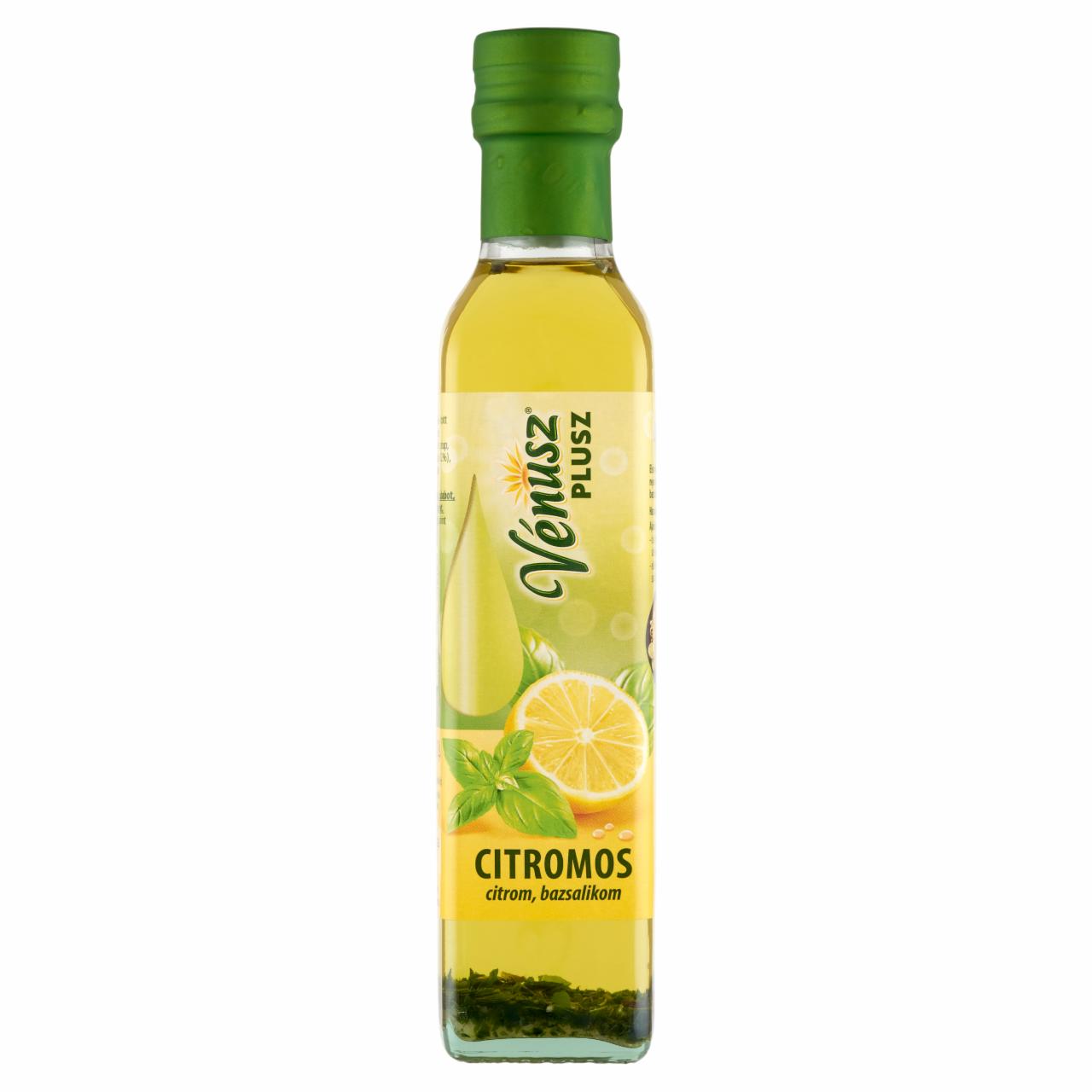 Képek - Vénusz Plusz repceétolaj citromos és bazsalikomos fűszerezéssel 250 ml