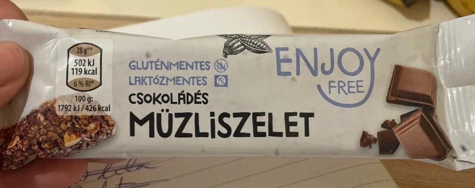 Képek - Müzliszelet Csokoládés Enjoy free