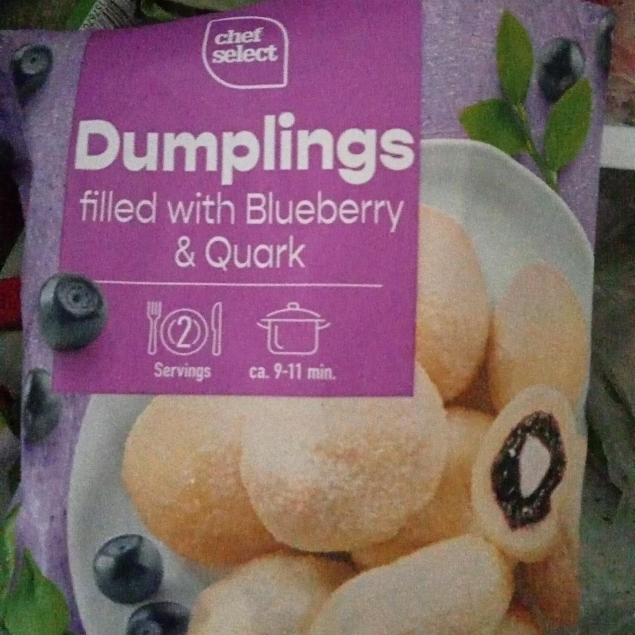 Képek - Dumplings filled with bluberry & Quark Chef Select