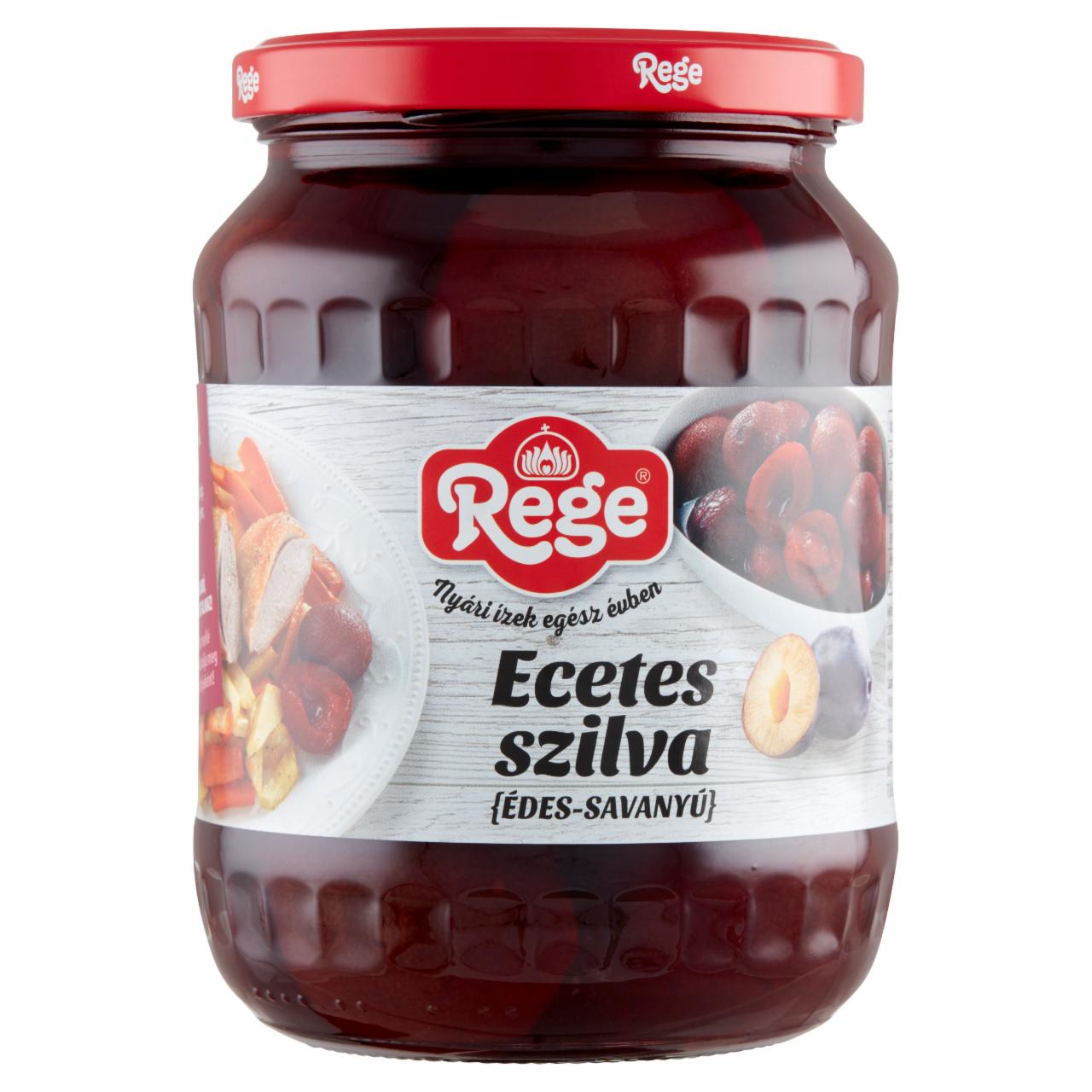 Képek - Rege édes-savanyú ecetes szilva 720 g