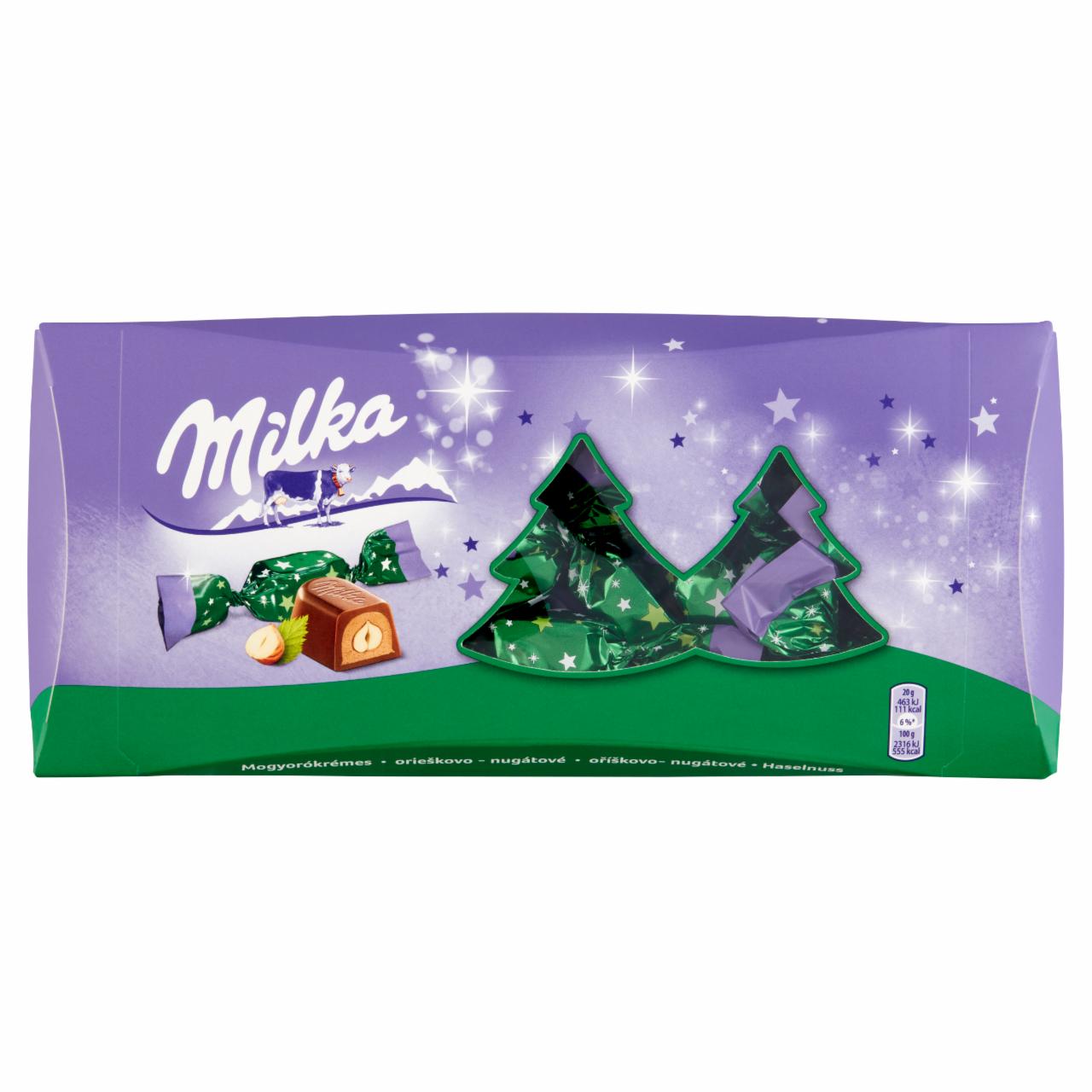 Képek - Milka mogyorókrémes szaloncukor 310 g