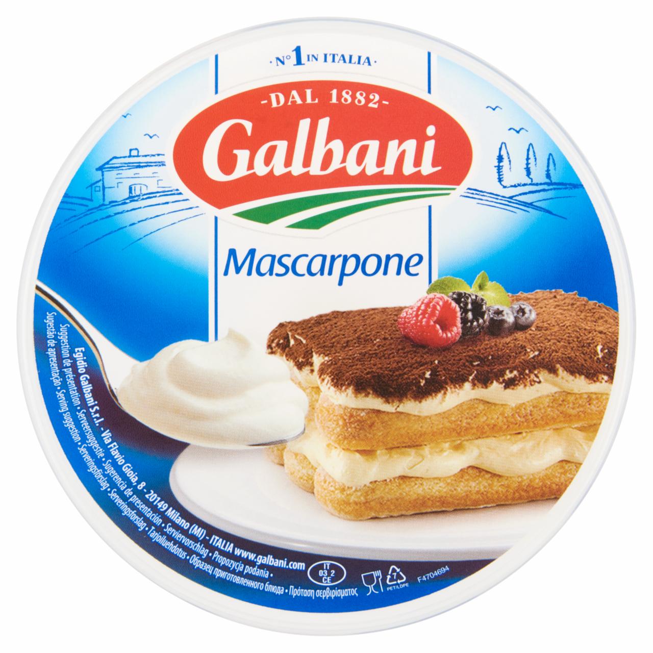 Képek - Galbani Mascarpone zsírdús, friss sajt 250 g