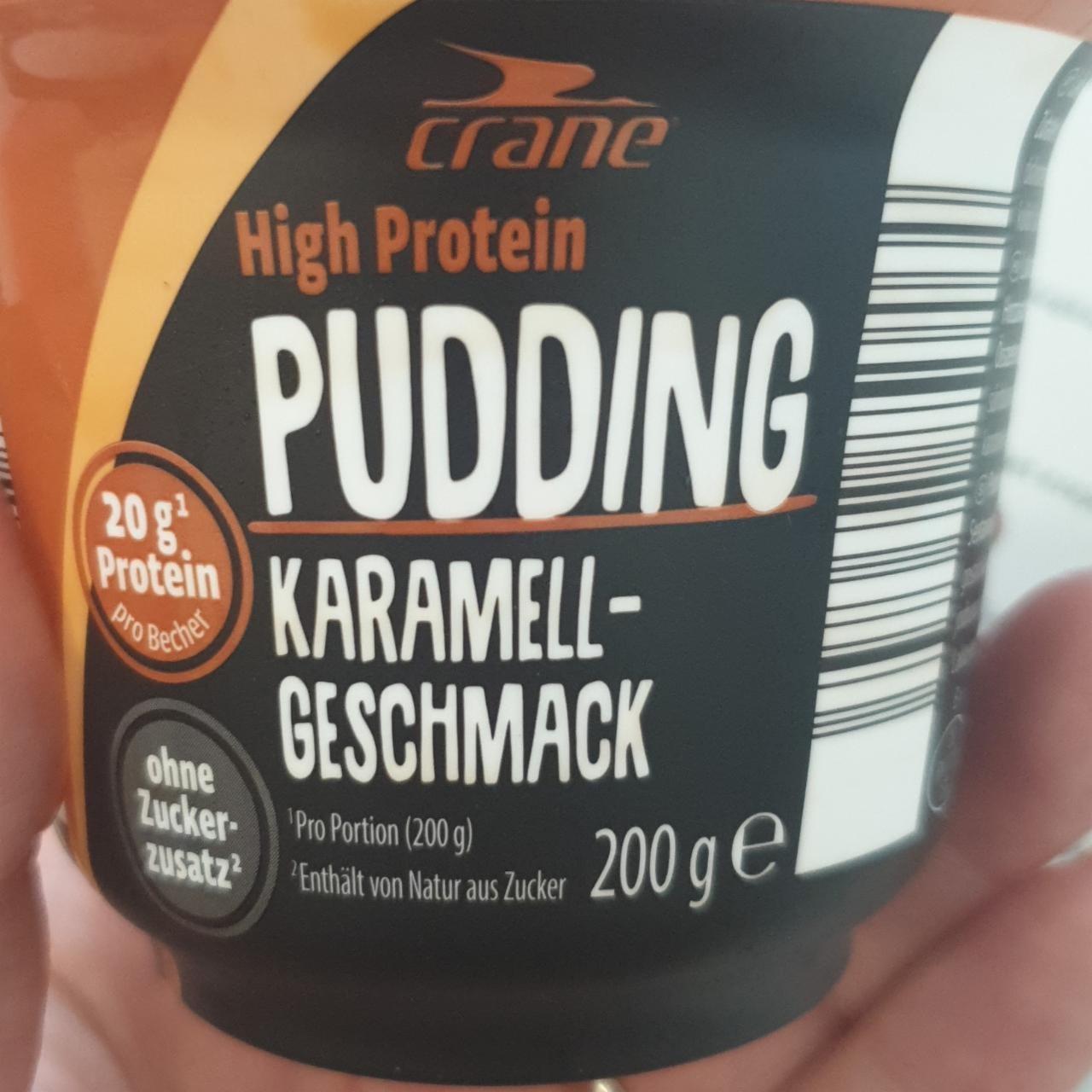 Képek - High protein puding karamell ízű Crane