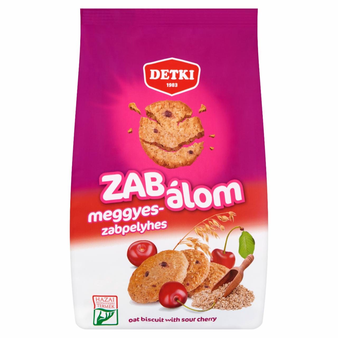 Képek - Detki Zab Álom meggyes-zabpelyhes omlós keksz 180 g