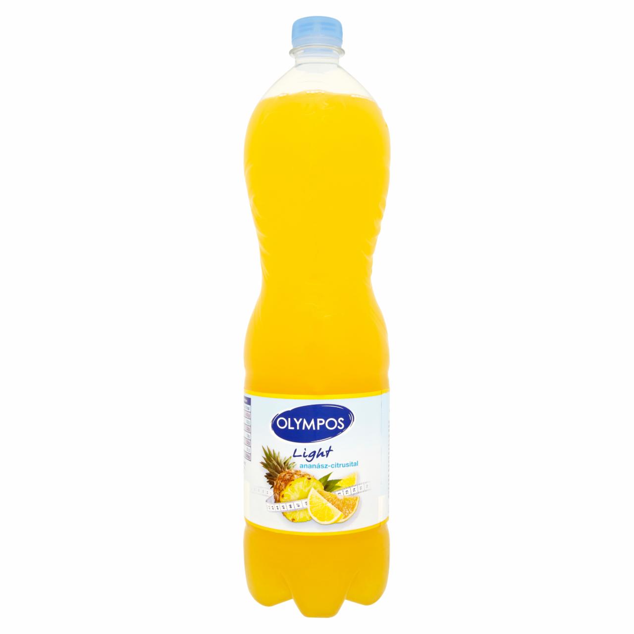 Képek - Olympos Light ananász-citrusital édesítőszerekkel 1,5 l