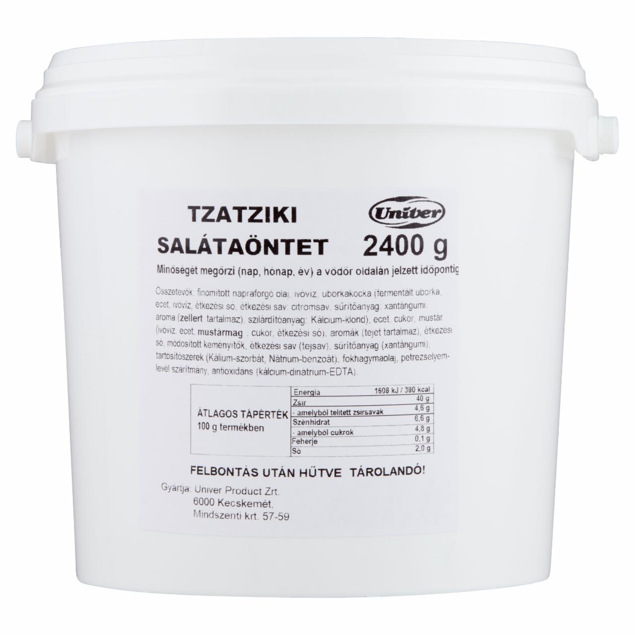 Képek - Univer tzatziki salátaöntet 2400 g