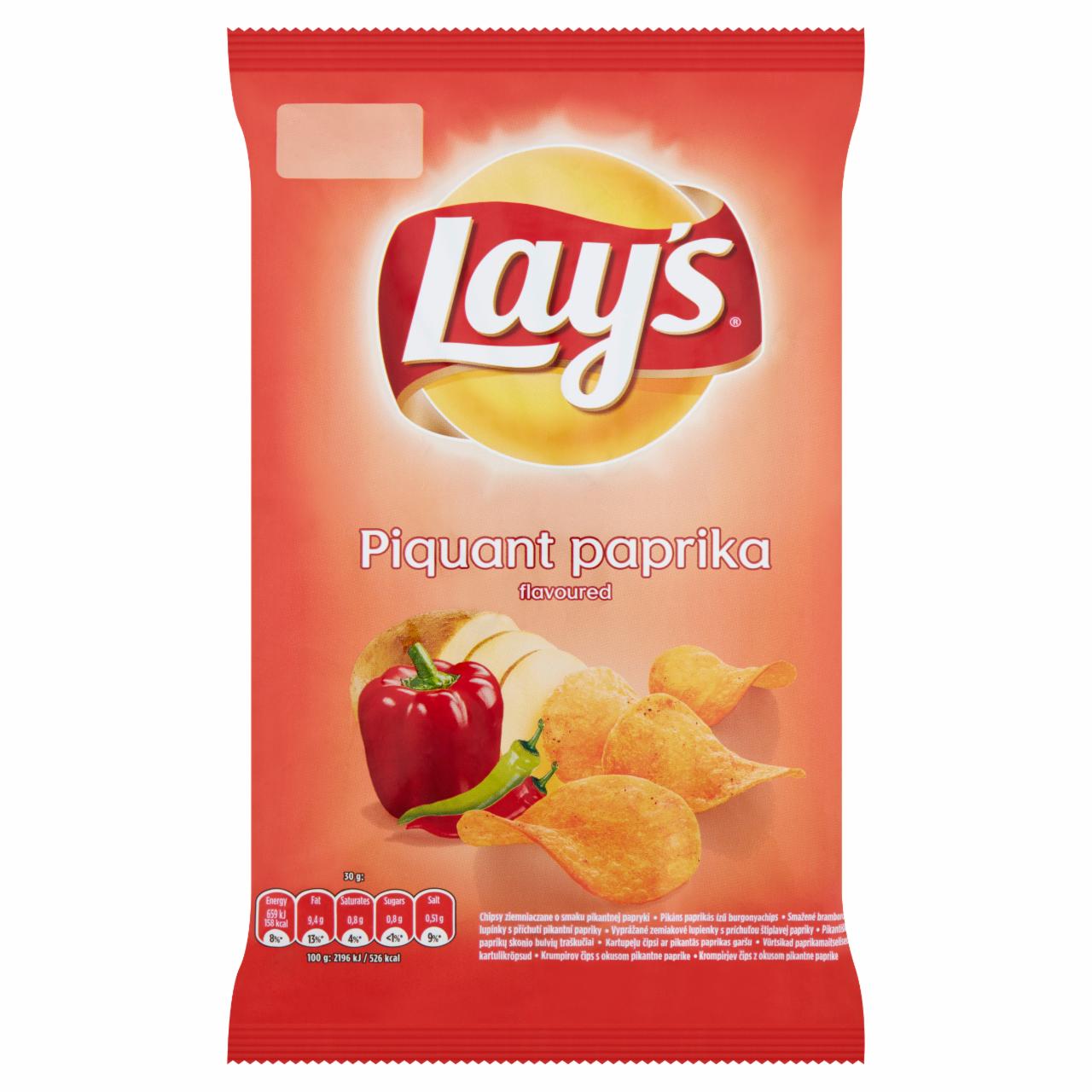 Képek - Lay's pikáns paprikás ízű burgonyachips 70 g