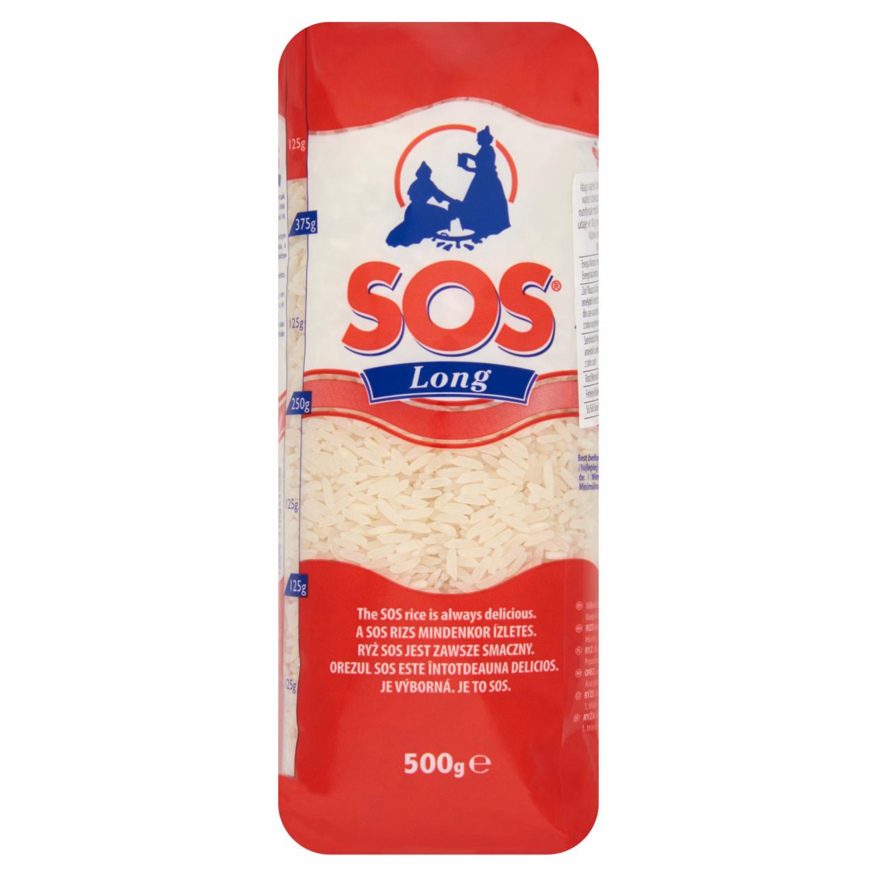 Képek - SOS Long 'A' minőségű, hosszúszemű rizs 500 g