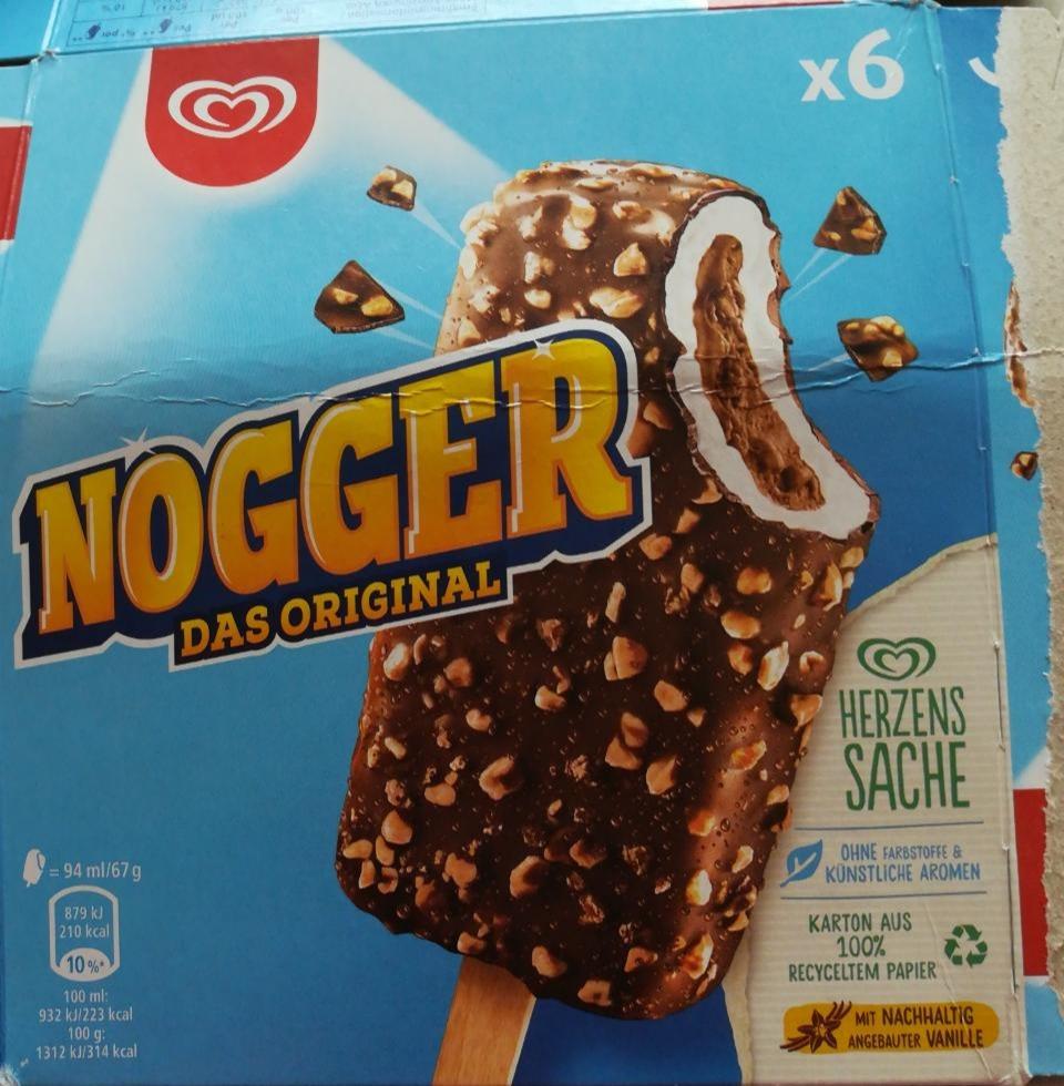 Képek - Nogger multipack jégkrém Vanília-Csokoládé 6 x 94 ml