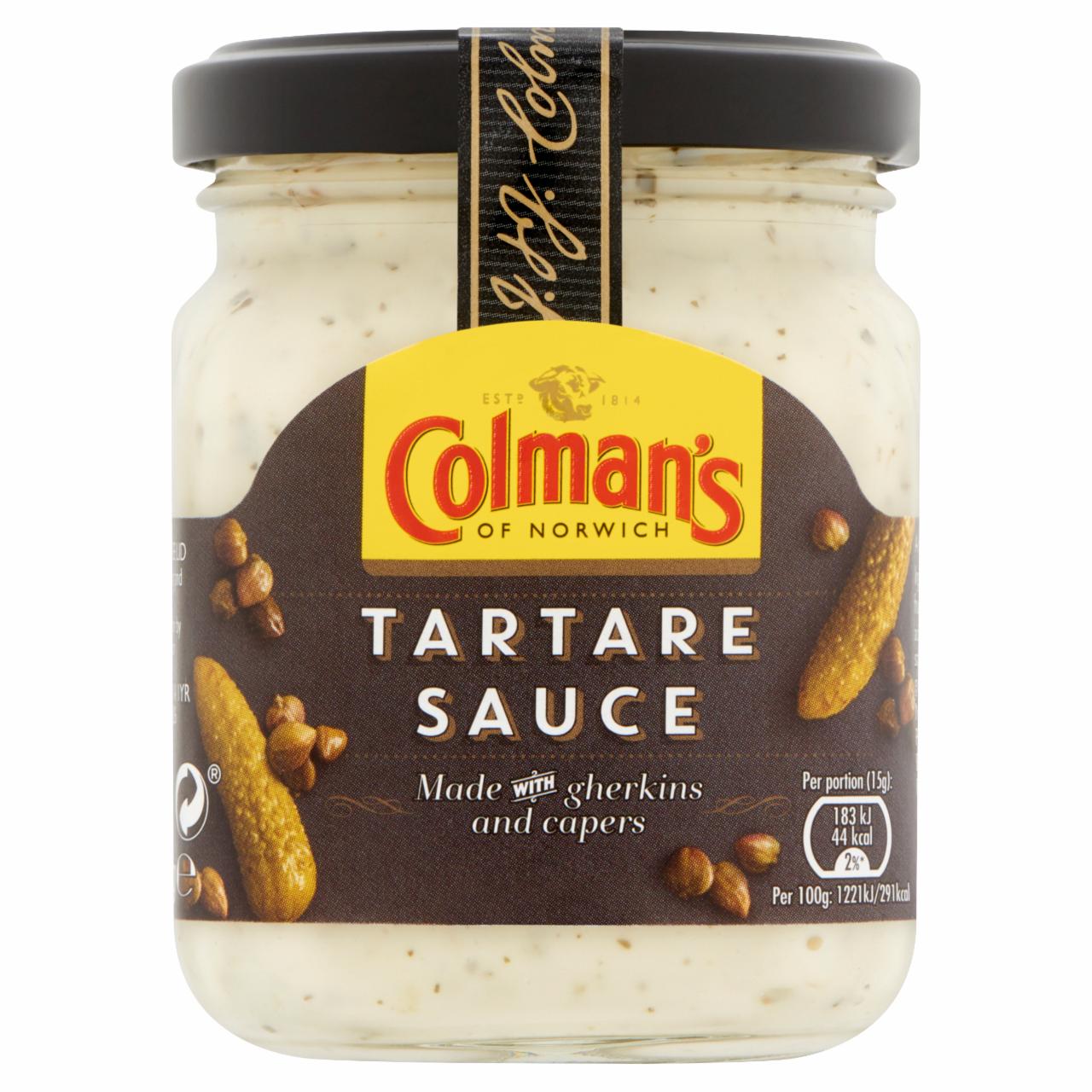 Képek - Colman's tartárszósz uborkával és kapribogyóval 144 g