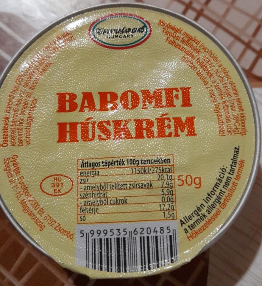 Képek - Baromfi húskrém Eurofood