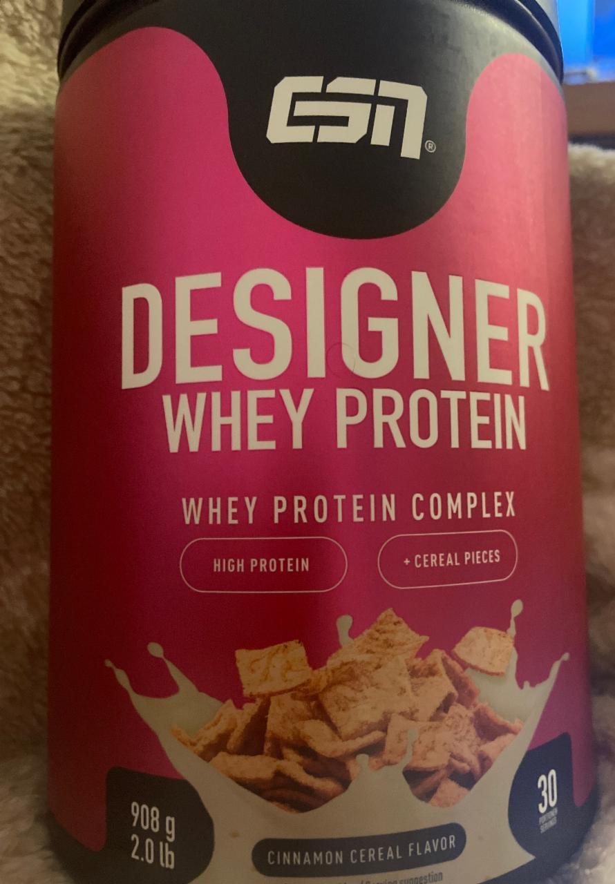 Képek - Designer whey protein Cinnamon cereal flavor Esn