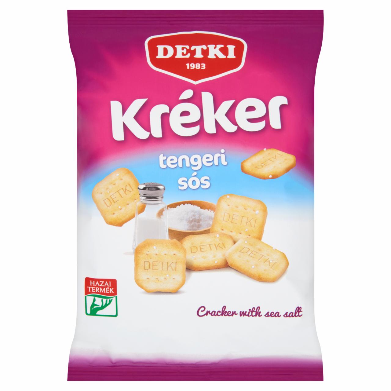 Képek - Detki tengeri sós kréker 100 g