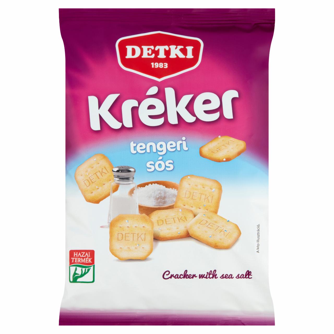 Képek - Detki tengeri sós kréker 100 g