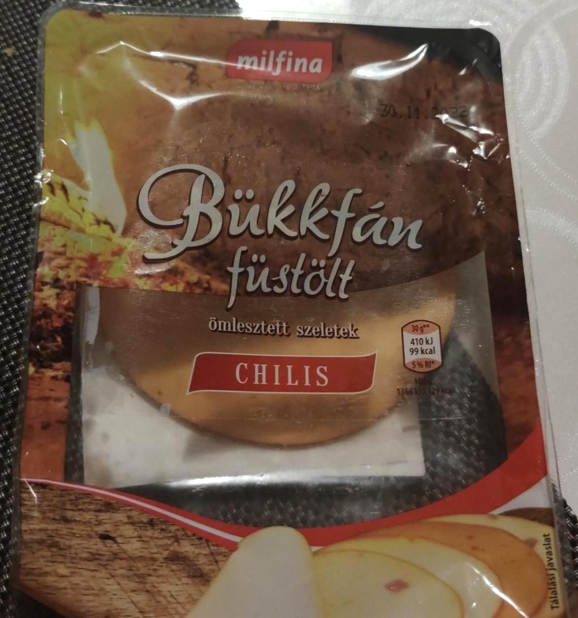 Képek - Bükkfán füstölt chilis ömlesztett sajt Milfina