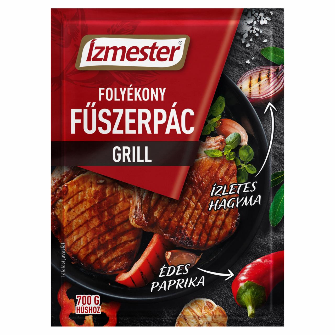 Képek - Ízmester grill folyékony fűszerpác 80 ml