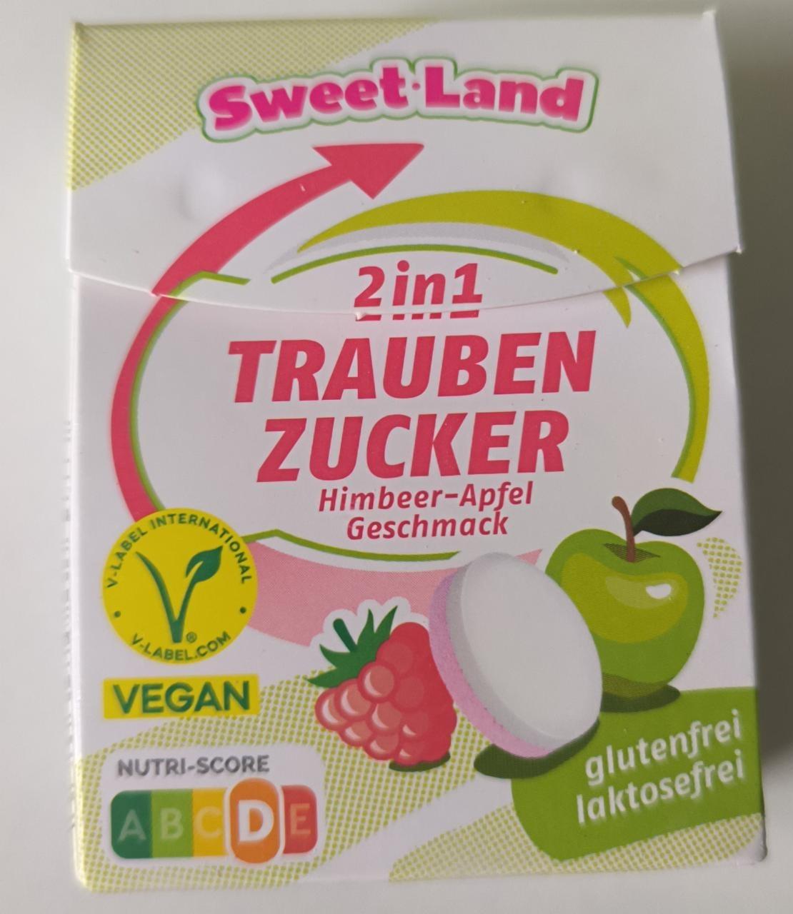 Képek - 2 in 1 Trauben zucker Himbeer-Apfel geschmack Sweet-Land