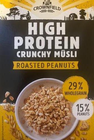 Képek - High protein crunchy muesli crunchy granola-roasted peanut Crownfield