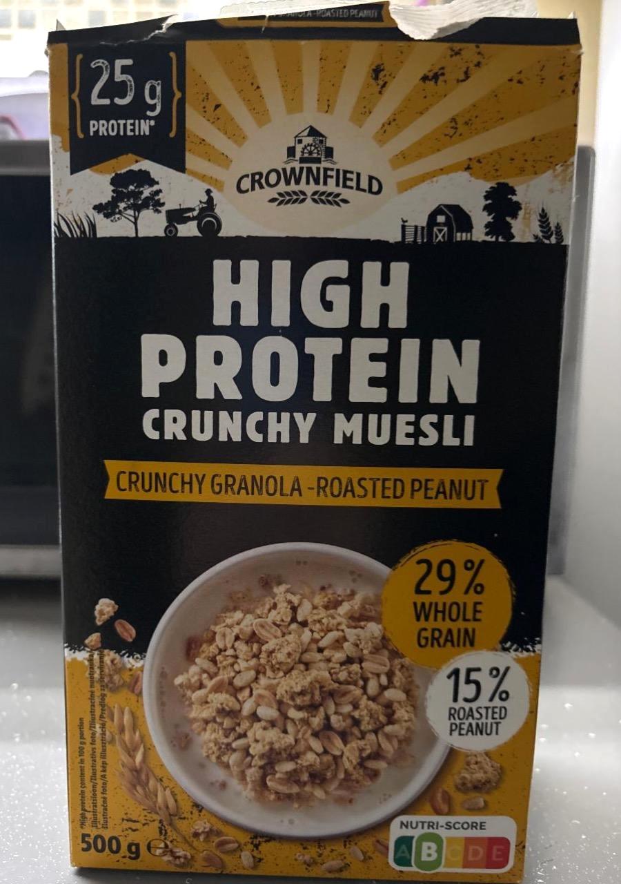 Képek - High protein crunchy muesli crunchy granola-roasted peanut Crownfield