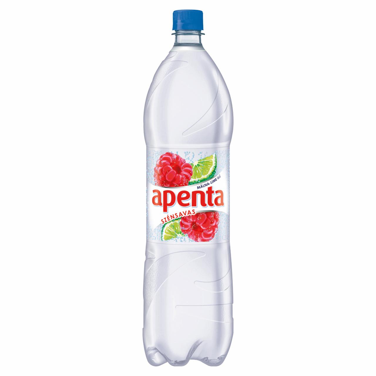 Képek - Apenta málna-lime ízű szénsavas üdítőital természetes ásványvízzel 1,5 l