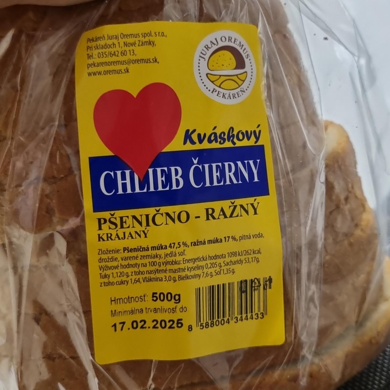 Képek - Kváskový čierny chlieb pšenično-ražný Pekáreň Juraj Oremus