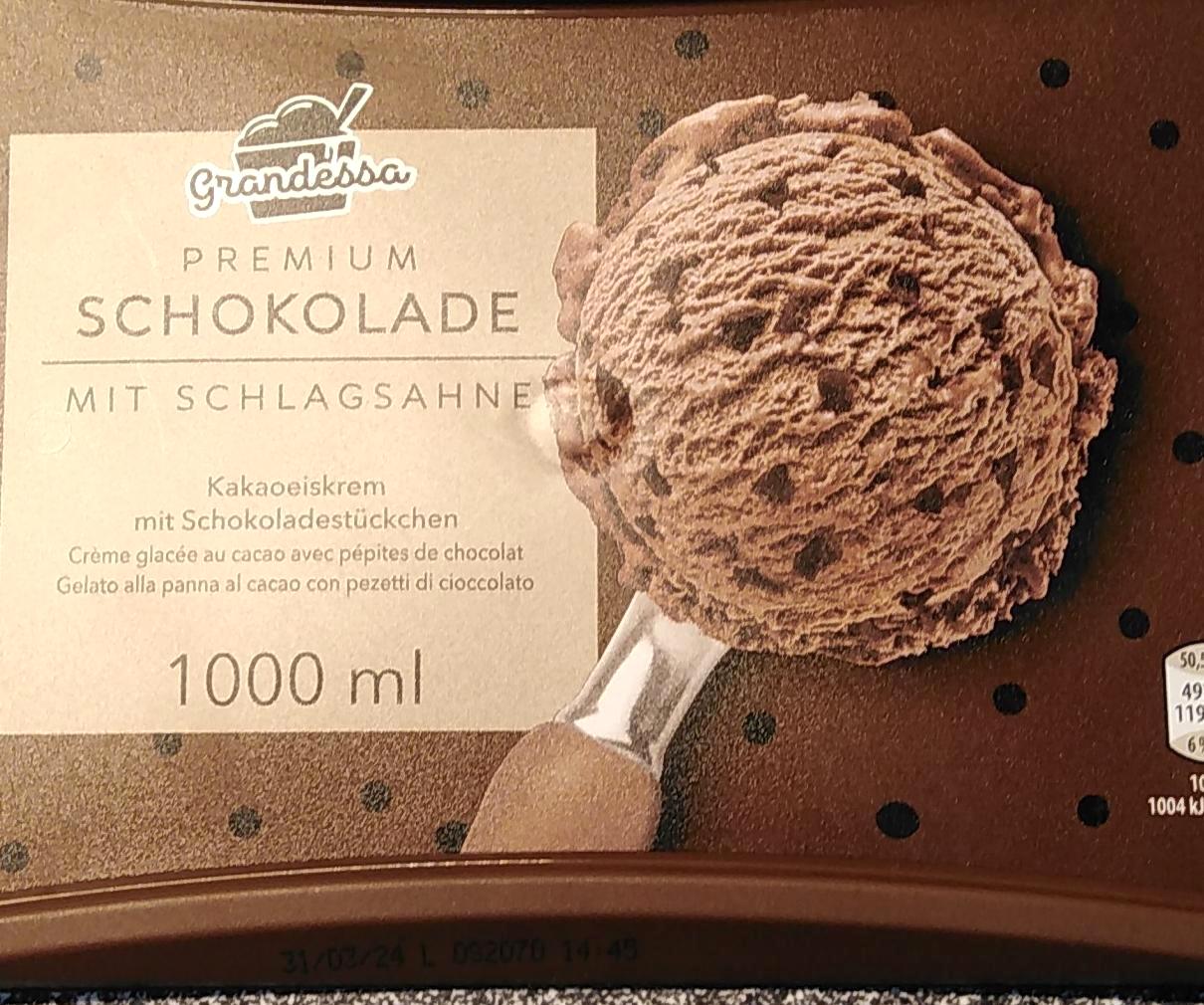Képek - Prémium csokoládés jégkrém Grandessa