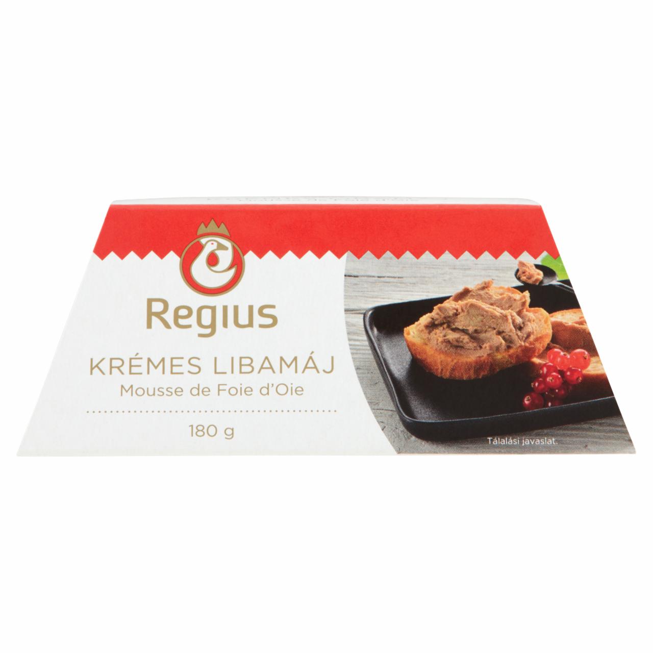 Képek - Regius Mousse de Foie d'Oie krémes libamáj 180 g