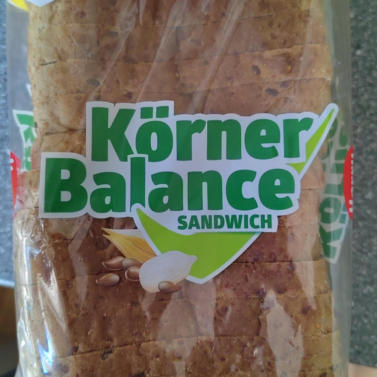 Képek - Körner Balance Sandwich Harry
