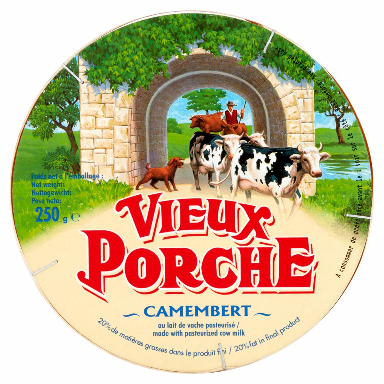 Képek - Vieux Porche camembert 250 g