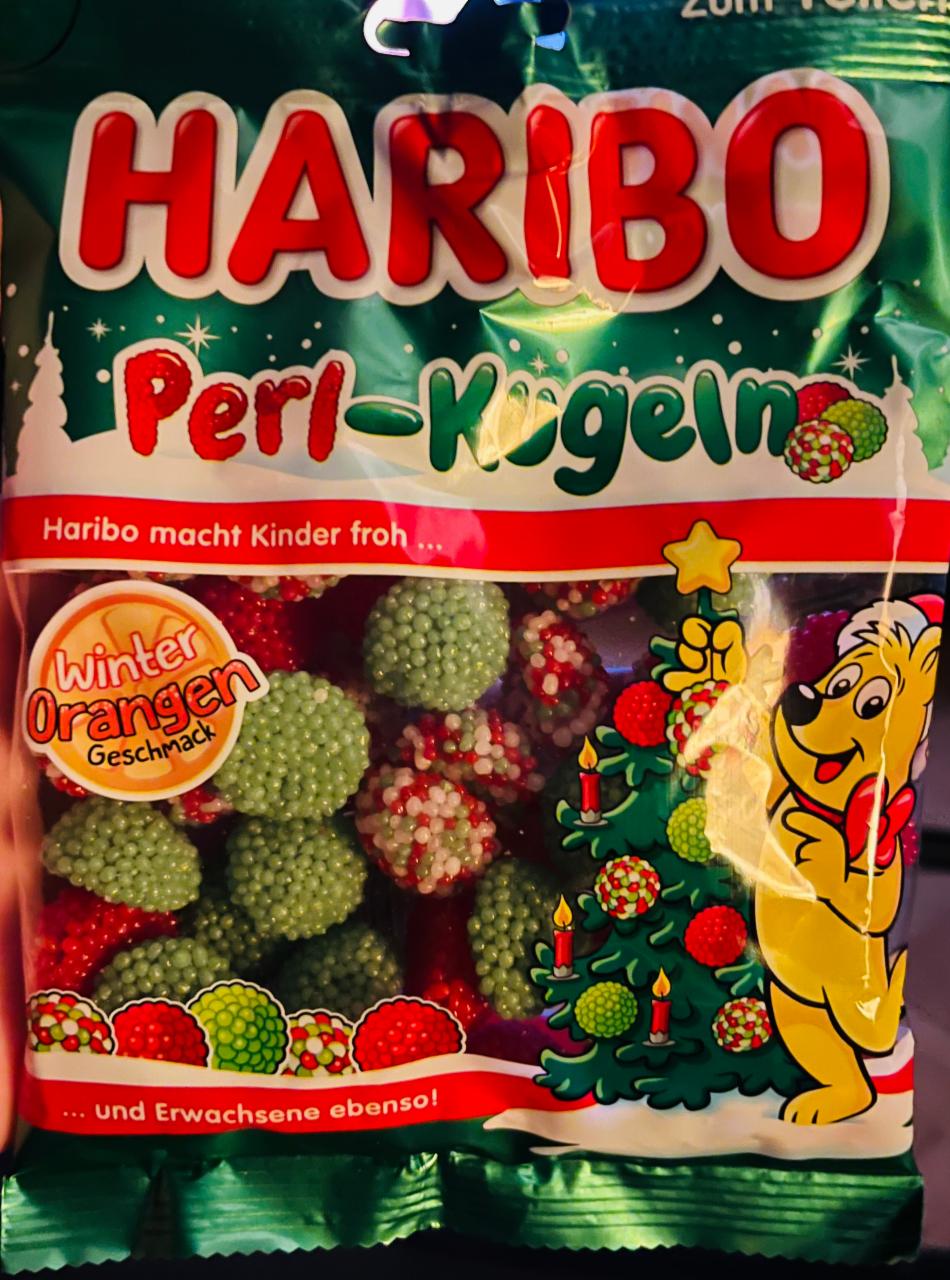 Képek - Haribo Perl-Kugeln zselécukorka dekorációs cukorkával 200 g