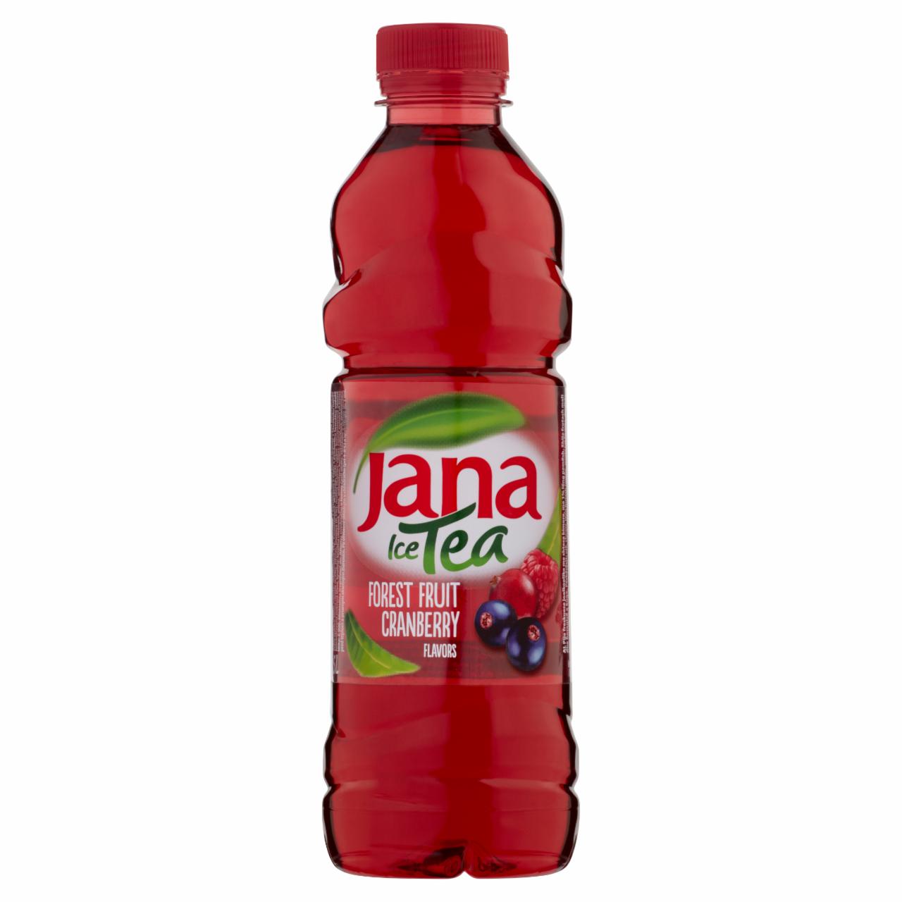 Képek - Jana Ice Tea szénsavmentes erdei gyümölcs-áfonya ízű és vegyes gyümölcs ízesítésű üdítőital 0,5 l