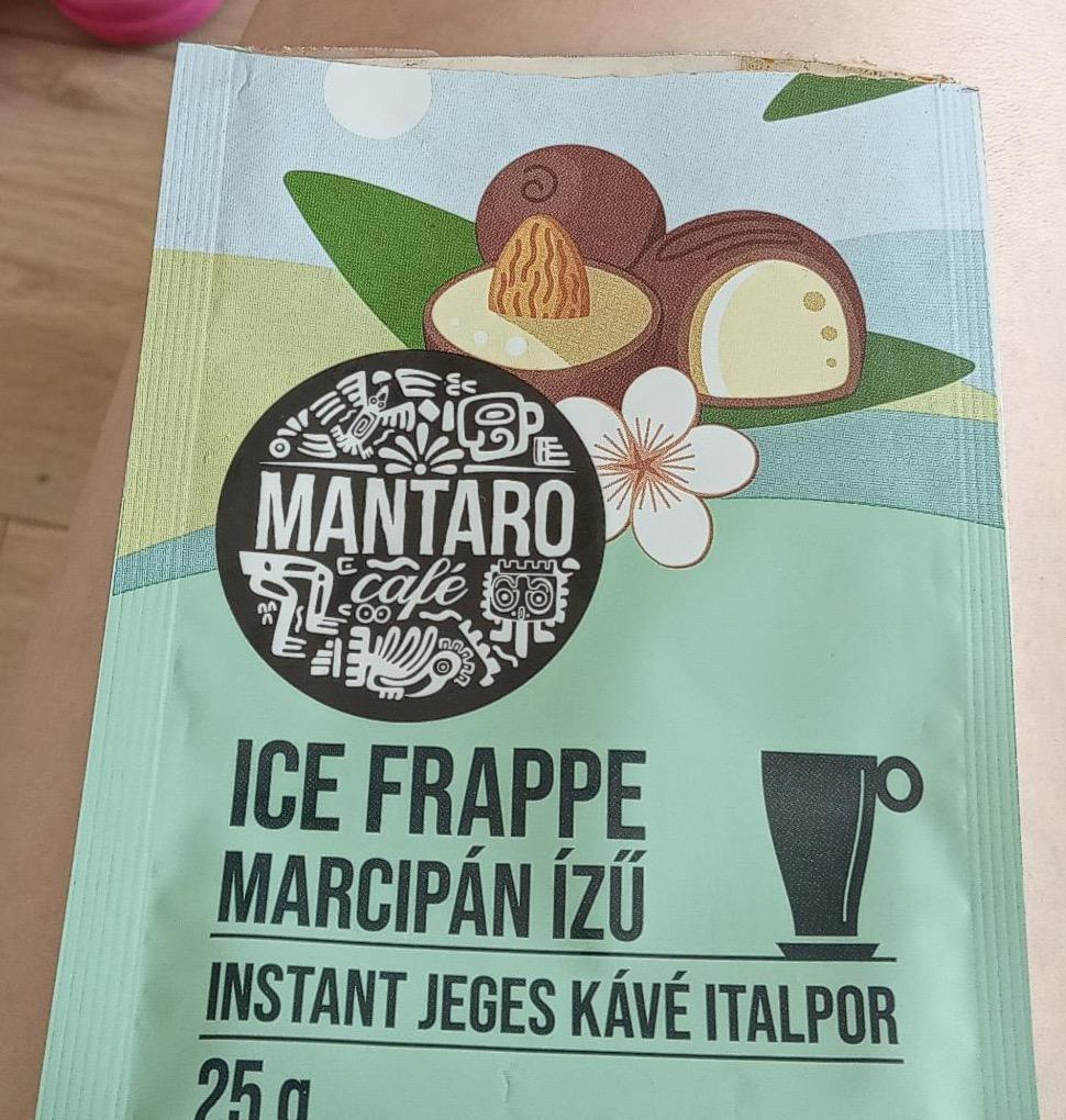 Képek - Mantaro Ice Frappe marcipán ízű instant jeges kávé italpor 25 g