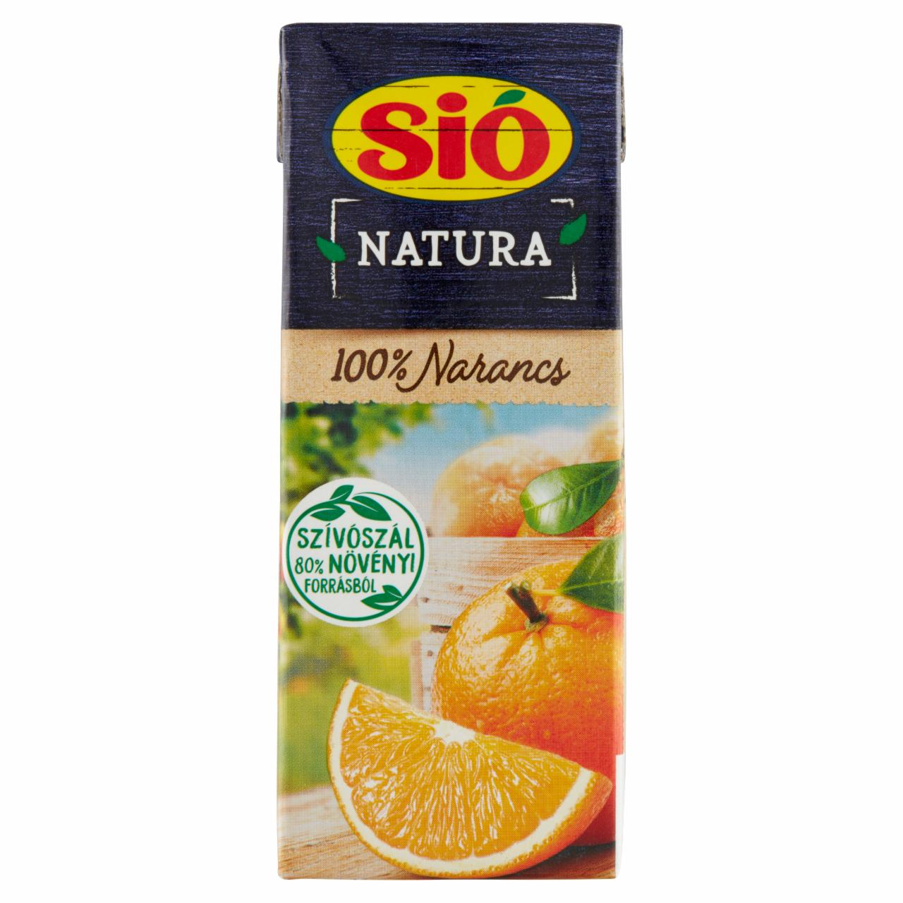 Képek - Sió Natura 100% narancslé 0,2 l