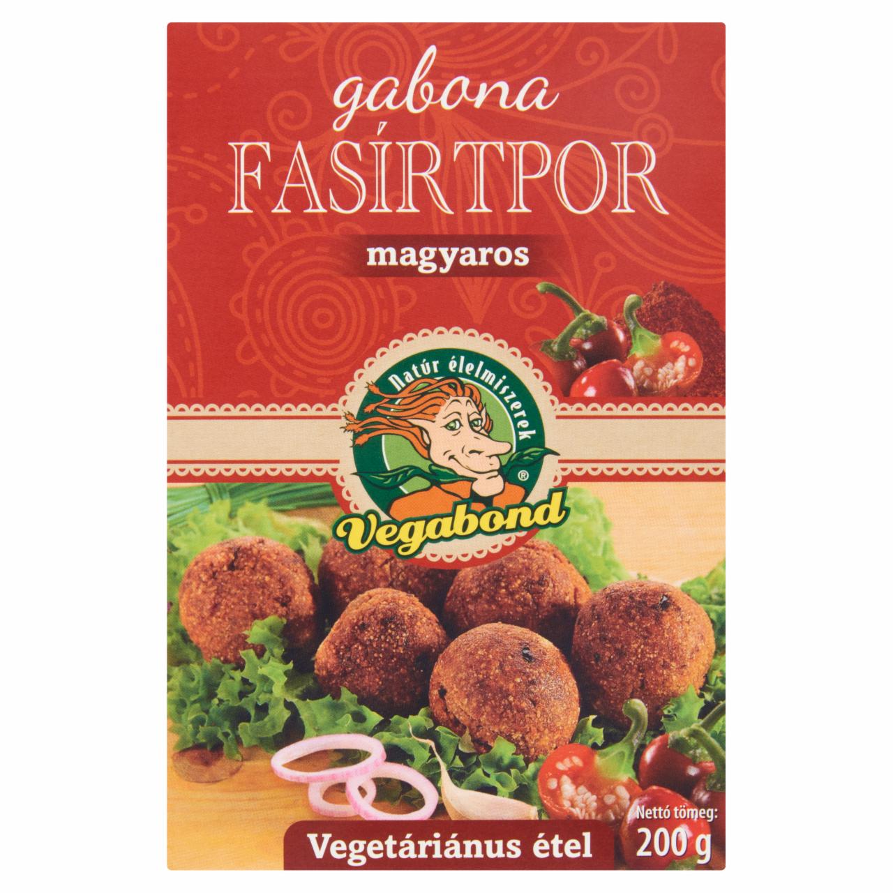 Képek - Vegabond magyaros gabona fasírtpor 200 g