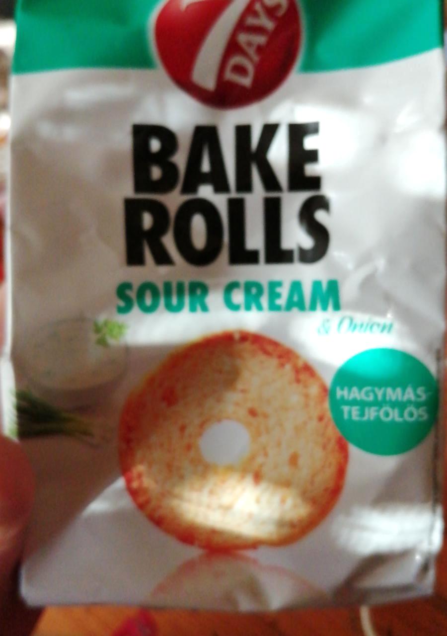 Képek - Bake rolls Sour cream & onion 7days
