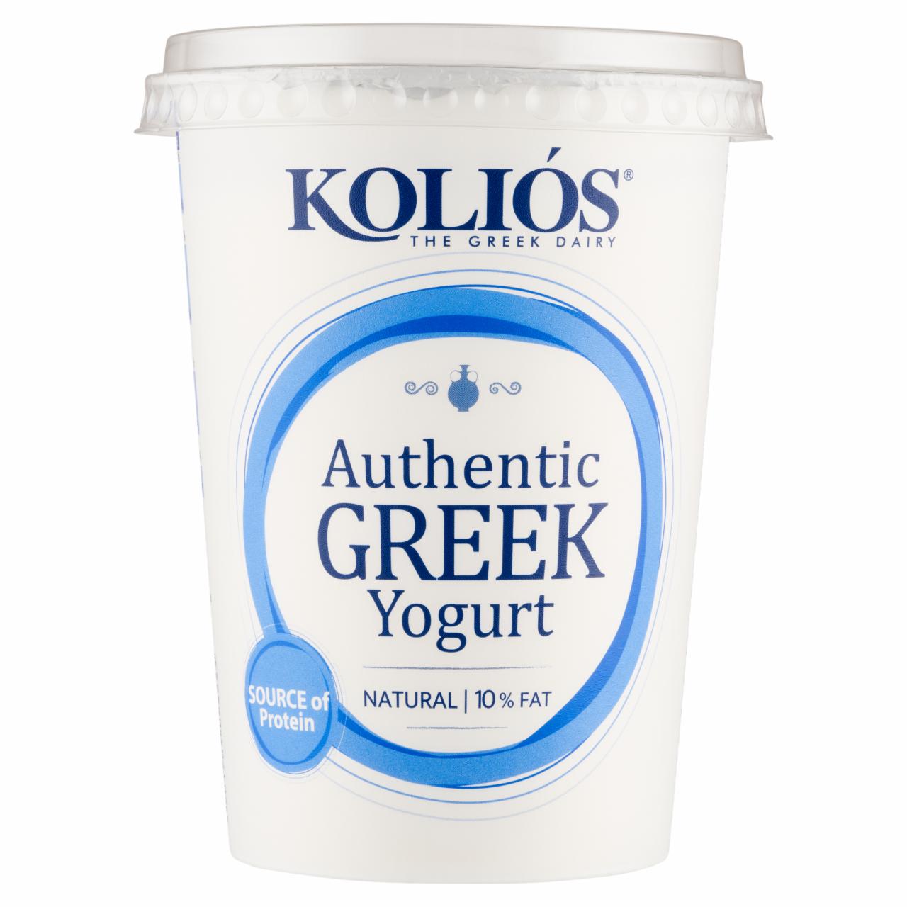 Képek - Koliós görög natúr krémjoghurt 10% zsírtartalommal 500 g