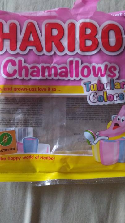 Képek - Chamallows tubular colors habcukorka Haribo