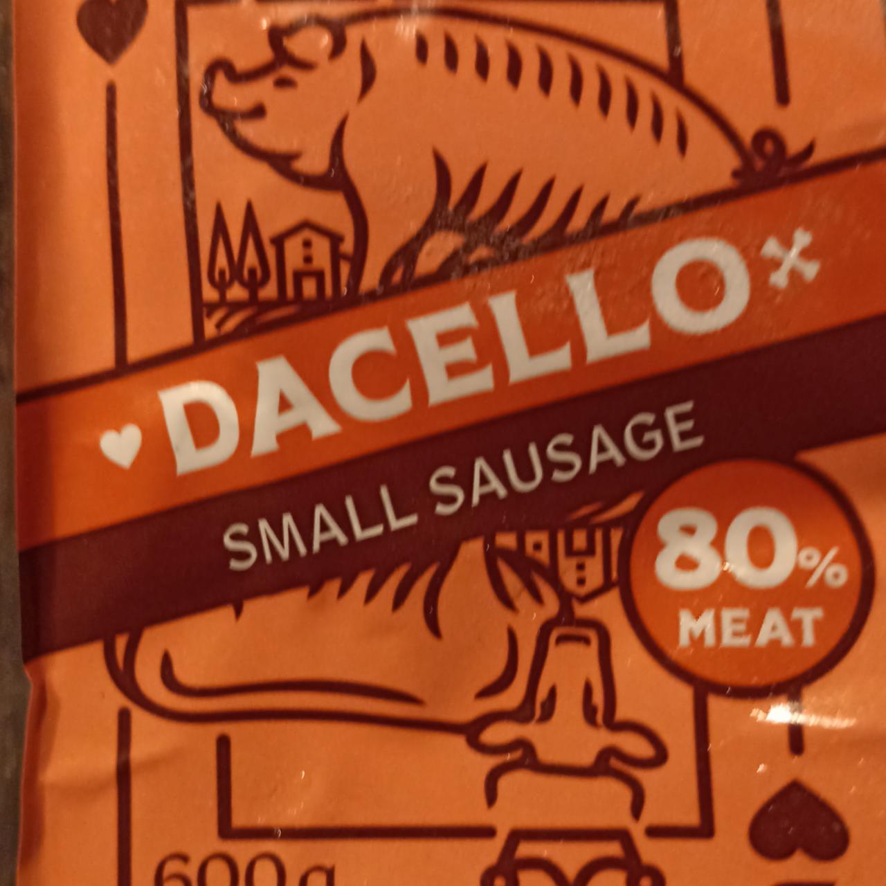 Képek - Small sausage 80% meat Dacello