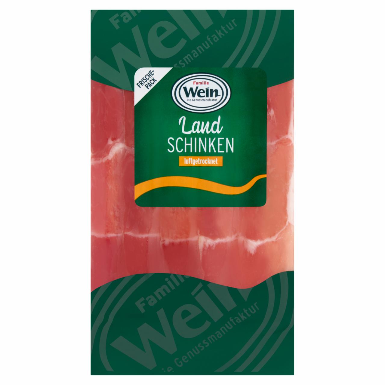 Képek - Familie Wein szeletelt nyers, levegőn érlelt lassan pácolt sonka sertéscombból 80 g
