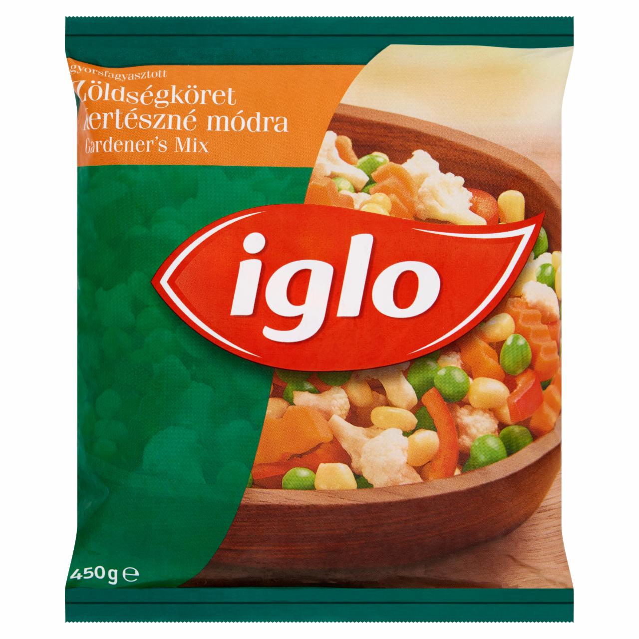 Képek - Iglo gyorsfagyasztott zöldségköret Kertészné módra 450 g